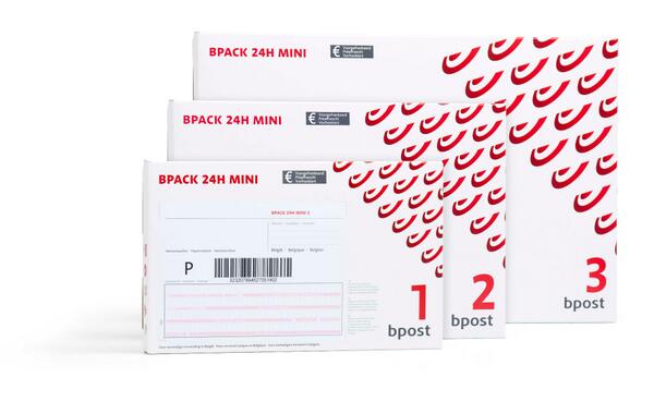 Doordringen vijand zeker Verloren Bpack 24h mini pakket bij @Bpost_nl
